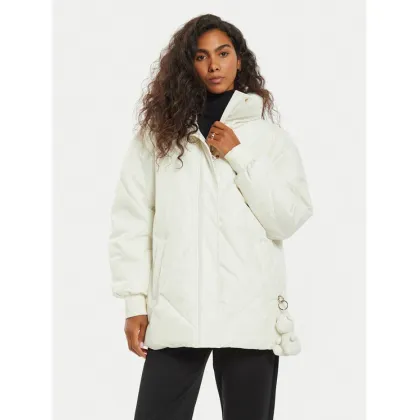 Zdjęcie Guess Kurtka zimowa V4BL01 WGLW2 Écru Regular Fit