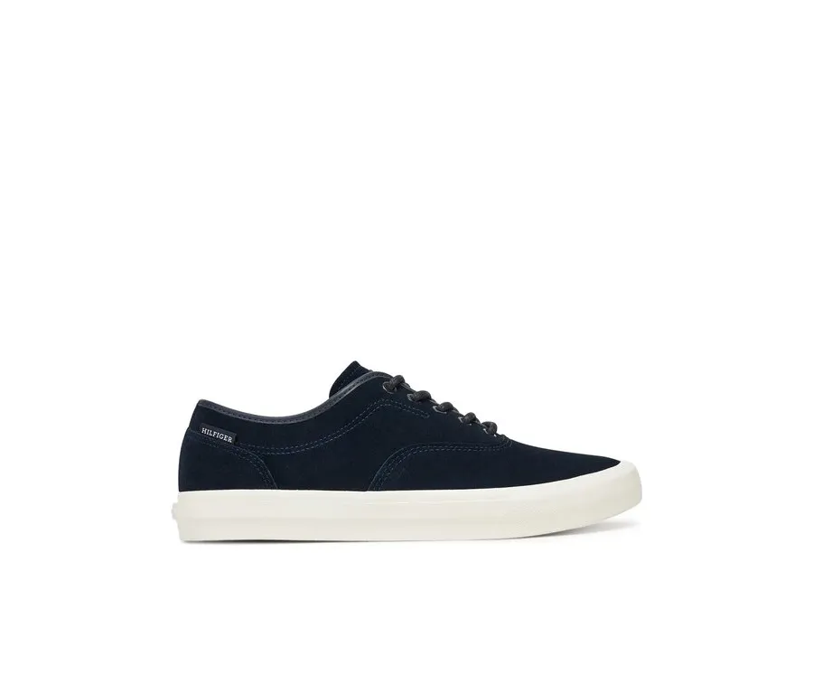 obrazek 1 Tommy Hilfiger Tenisówki Hi Vulc Low Oxford Suede FM0FM05401 Granatowy