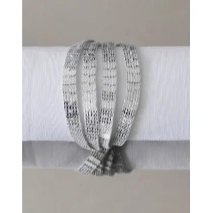 Picture Modern Shine napkin ring - silver version