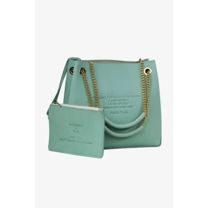 Zdjęcie Wyrafinowana torebka na ramię wykonana ze skóry - Terrida