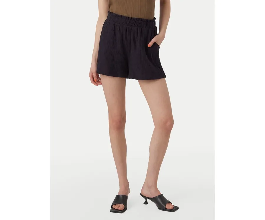 obrazek 1 Vero Moda Szorty materiałowe Natali 10279687 Czarny Baggy Fit