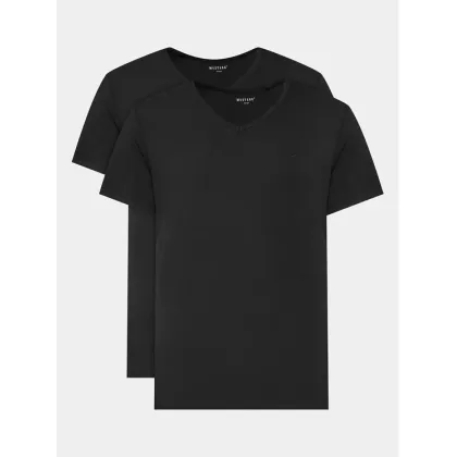 Zdjęcie Mustang Komplet 2 t-shirtów 1014664 Czarny Regular Fit