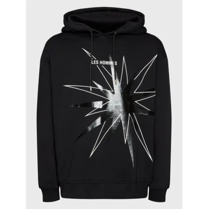 Zdjęcie Les Hommes Bluza LF2252020741 Czarny Regular Fit