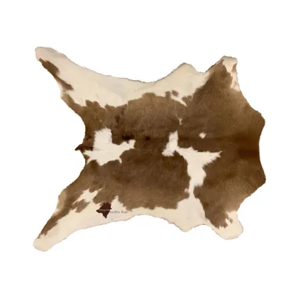 Zdjęcie Fantastyczny dywan ze skóry cielęcej do salonu