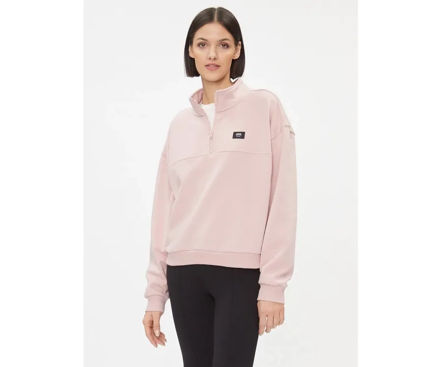 obrazek 1 Vans Bluza Leighton Mock Neck Fleece VN000A5VZUL1 Różowy Regular Fit
