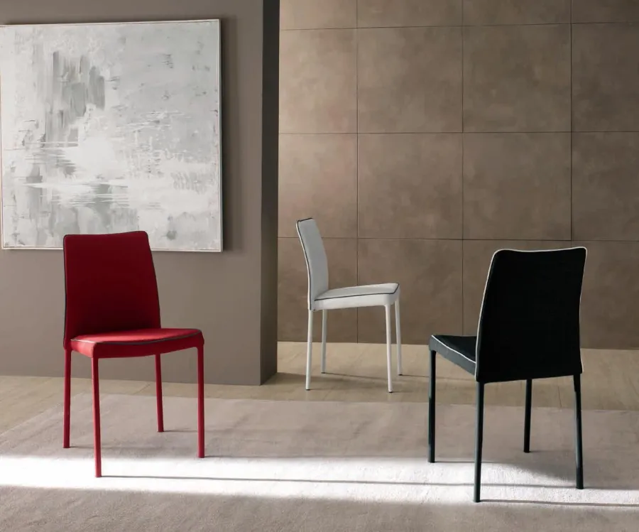 obrazek 2 Eleganckie nowoczesne krzesło w stylu minimalistycznym – Zamagna Italia