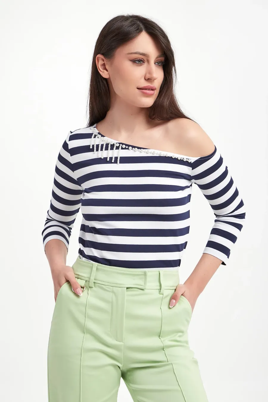 obrazek 1 Bluzka damska w paski LIU JO Liu Jo