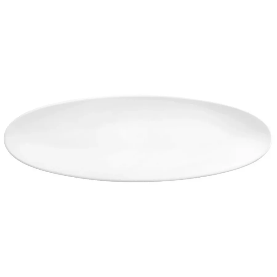 obrazek 2 Biały wąski talerz do serwowania 44x14 cm w stylu nowoczesnym - Seltmann Weiden