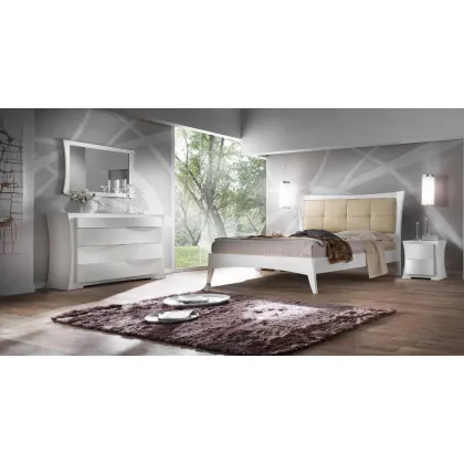 Zdjęcie Komoda z czterema naprzemiennymi szufladami w stylu nowoczesnym - Morello Gianpaolo