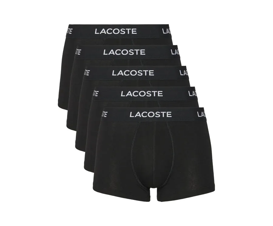 obrazek 1 Lacoste Komplet 5 par bokserek 5H1292 Czarny