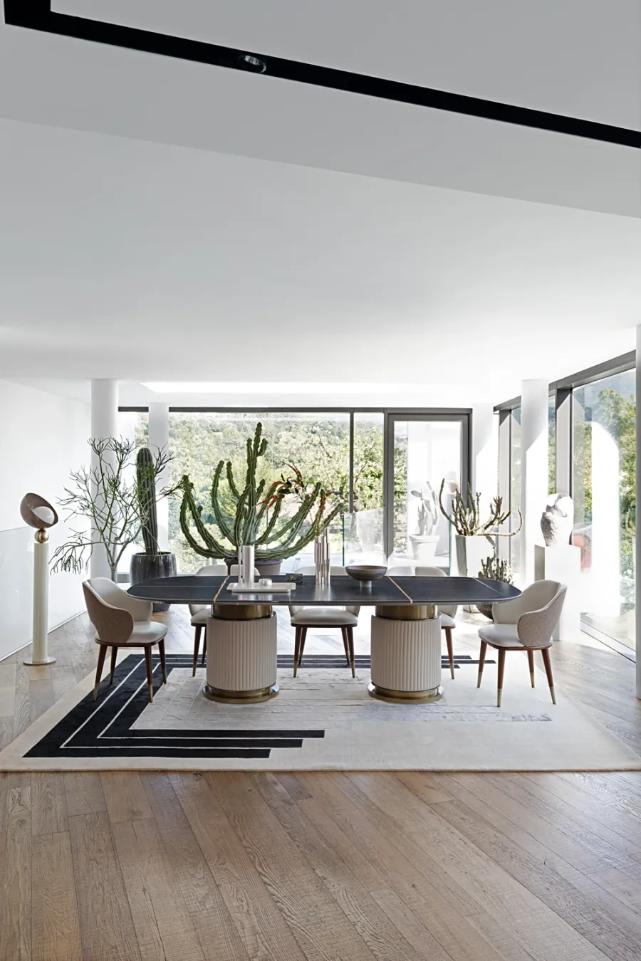 obrazek 3 Ekskluzywny włoski stół w stylu modernistycznym - do jadalni