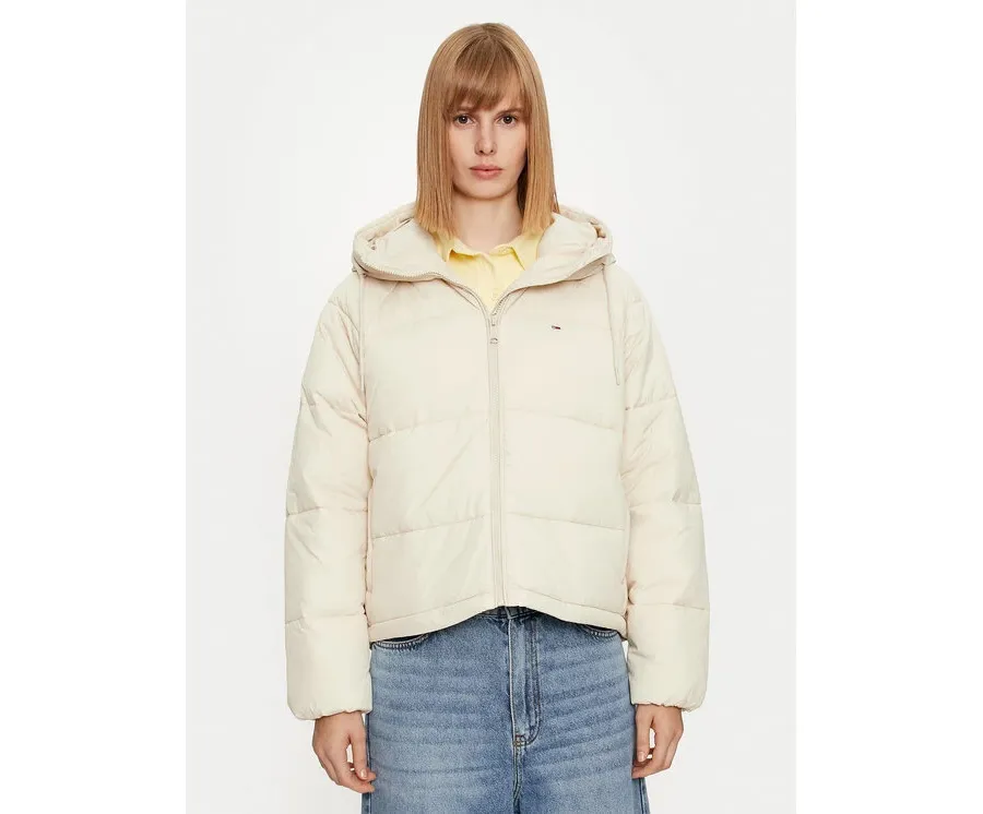 obrazek 1 Tommy Jeans Kurtka zimowa Vail DW0DW18841 Beżowy Regular Fit