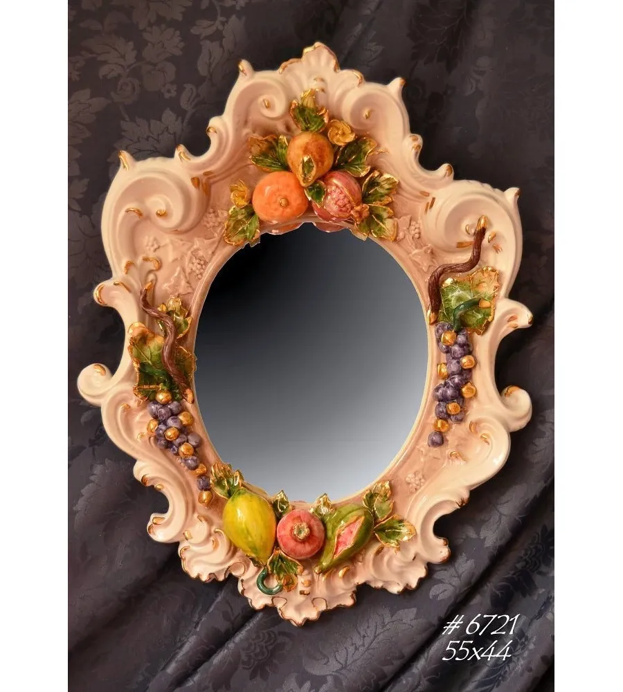 obrazek 1 Ceramiczne lustro barokowe