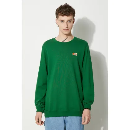 Zdjęcie Fjallraven bluza bawełniana Vardag męska kolor zielony F87070.678-678