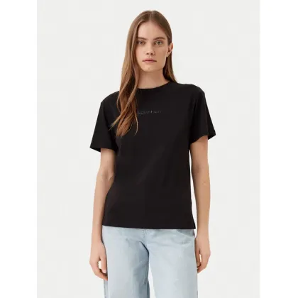 Zdjęcie Calvin Klein T-Shirt K20K208294 Czarny Regular Fit