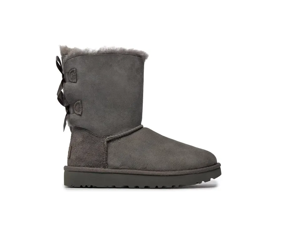 obrazek 1 Ugg Śniegowce W Bailey Bow II 1016225 Szary