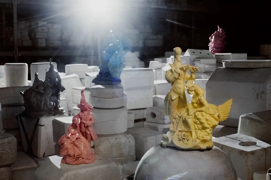 obrazek 5 Nietypowa ceramiczna figura 