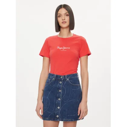 Zdjęcie Pepe Jeans T-Shirt Wendy PL505480 Czerwony Regular Fit