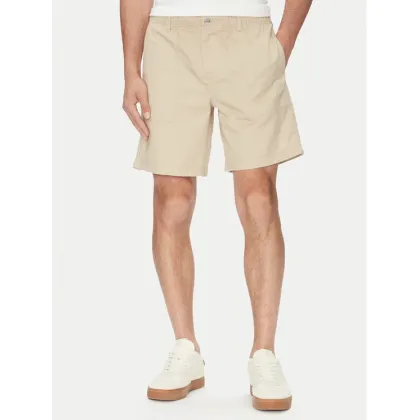 Zdjęcie Calvin Klein Jeans Szorty materiałowe J30J327300 Beżowy Regular Fit
