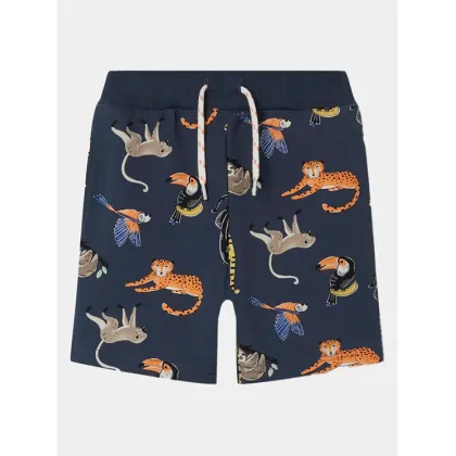 Zdjęcie NAME IT Szorty sportowe Ditmar 13228541 Granatowy Regular Fit