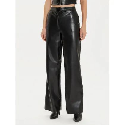 Zdjęcie Guess Spodnie z imitacji skóry Vixen W4PB68 WF8Q0 Czarny Regular Fit