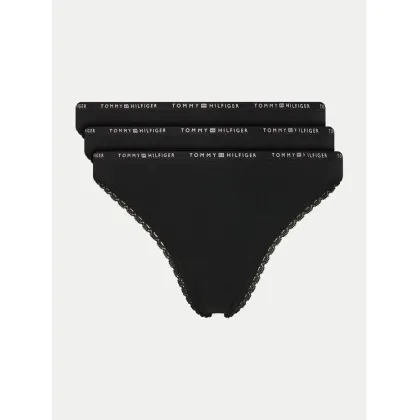 Zdjęcie Tommy Hilfiger Komplet 3 par stringów UW0UW05954 Czarny