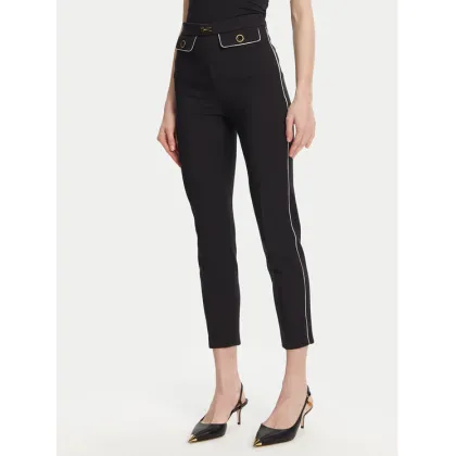 Zdjęcie Elisabetta Franchi Spodnie materiałowe PA-T71-51E2 Czarny Regular Fit
