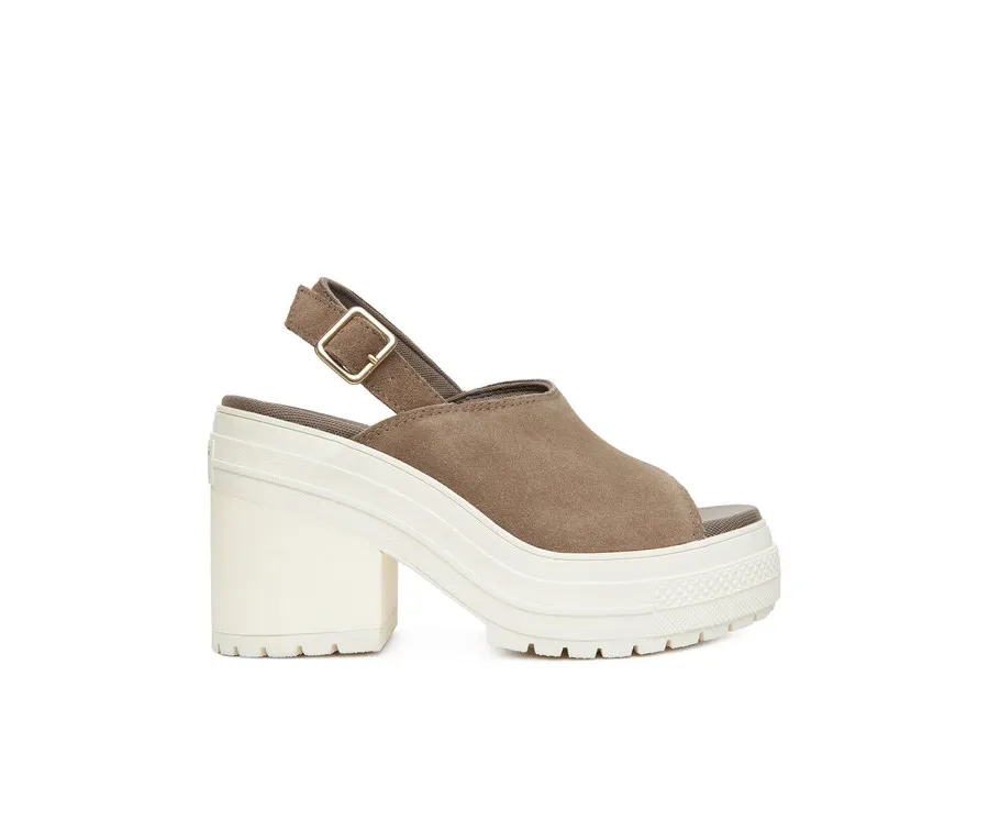 obrazek 1 Converse Sandały Chuck 70 De Luxe Heel Mule A15071C Zielony