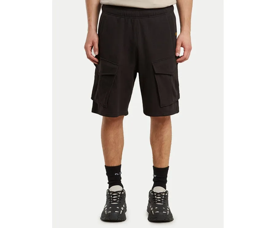 obrazek 1 G-Star Raw Szorty sportowe Rovic D24452-D257 Czarny Relaxed Fit