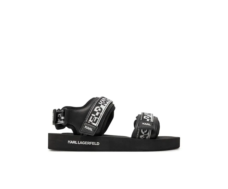 obrazek 1 KARL LAGERFELD Sandały KL70511 Czarny