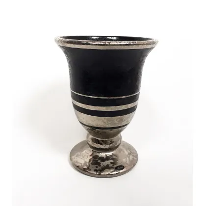 Zdjęcie Ceramiczna waza z platynowym wykończeniem