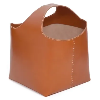 Picture Leather box for small items for offices