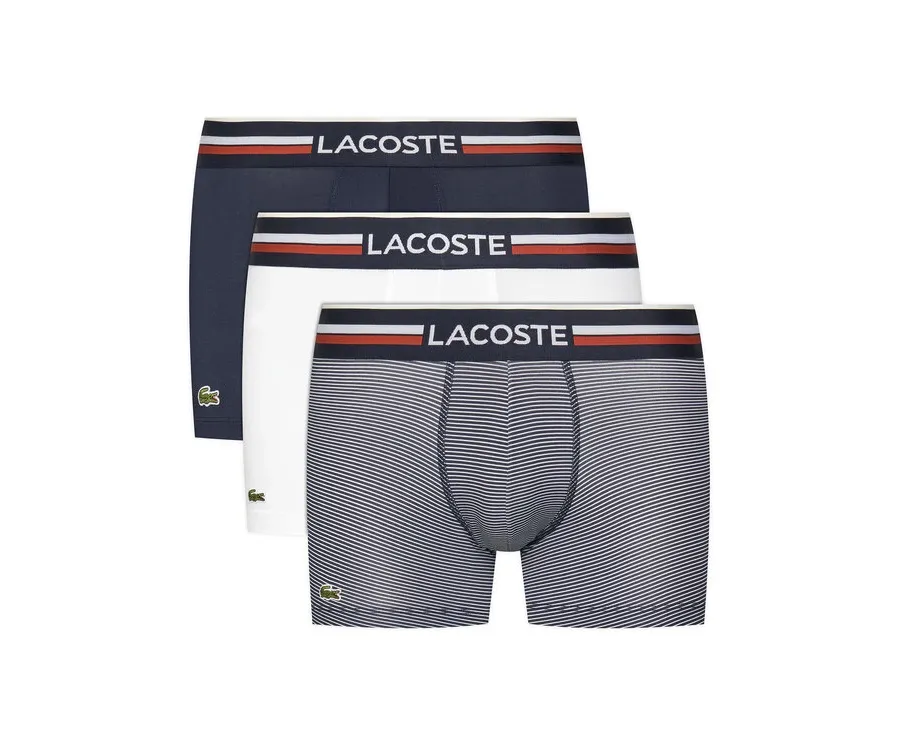 obrazek 1 Lacoste Komplet 3 par bokserek 5H2262 Kolorowy