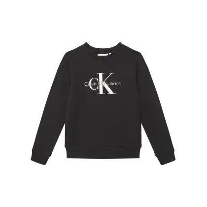 Zdjęcie Calvin Klein Jeans Bluza Monogram IU0IU00675 D Czarny Regular Fit