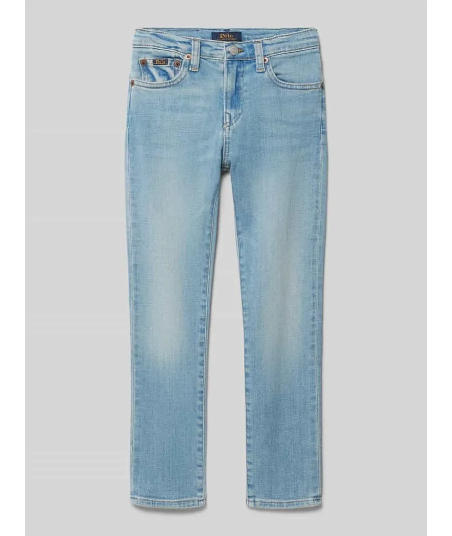 obrazek 1 Jeansy o kroju regular fit z detalem z logo model ‘SULLIVAN’