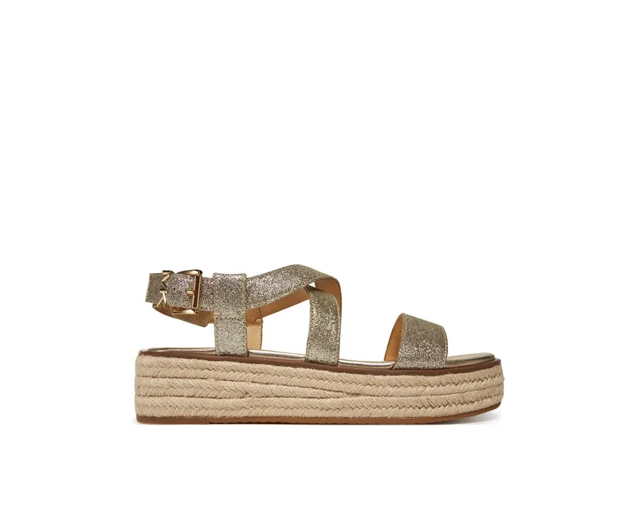 obrazek 1 MICHAEL Michael Kors Espadryle Lynn 40S5LYFS1M Złoty