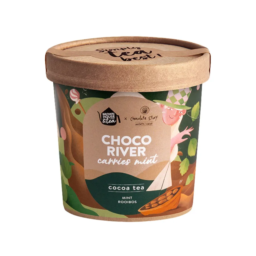 obrazek 1 Brown House & Tea - Choco River - Herbata sypana 60g BROWN HOUSE & TEA