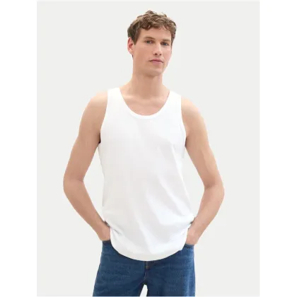 Zdjęcie Tom Tailor Denim Tank top 1042035 Biały Regular Fit