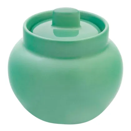 Zdjęcie Zielona porcelanowa cukiernica z kolorowej kolekcji Colours - Vista Alegre