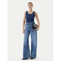 Zdjęcie Guess Top W5YP00 KCXJ2 Granatowy Classic Fit