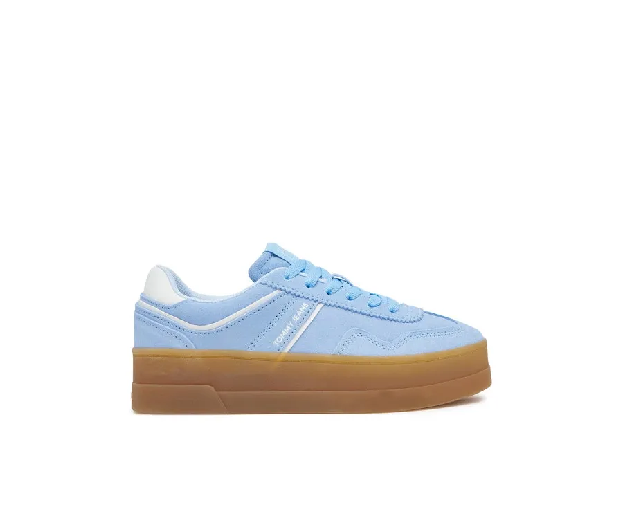 obrazek 1 Tommy Jeans Sneakersy The Greenwich Flatform 2b EN0EN02734 Niebieski