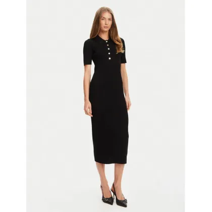 Zdjęcie MICHAEL Michael Kors Sukienka dzianinowa MT5832333D Czarny Slim Fit
