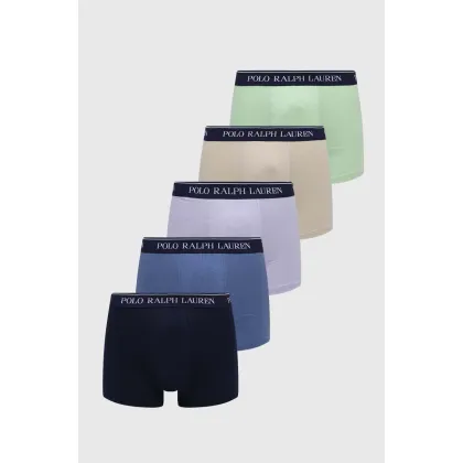 Zdjęcie Polo Ralph Lauren bokserki 5-pack męskie kolor multicolor 714864292