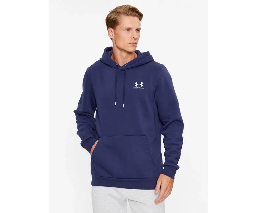 obrazek 1 Under Armour Bluza Ua Essential Fleece Hoodie 1373880 Granatowy Loose Fit