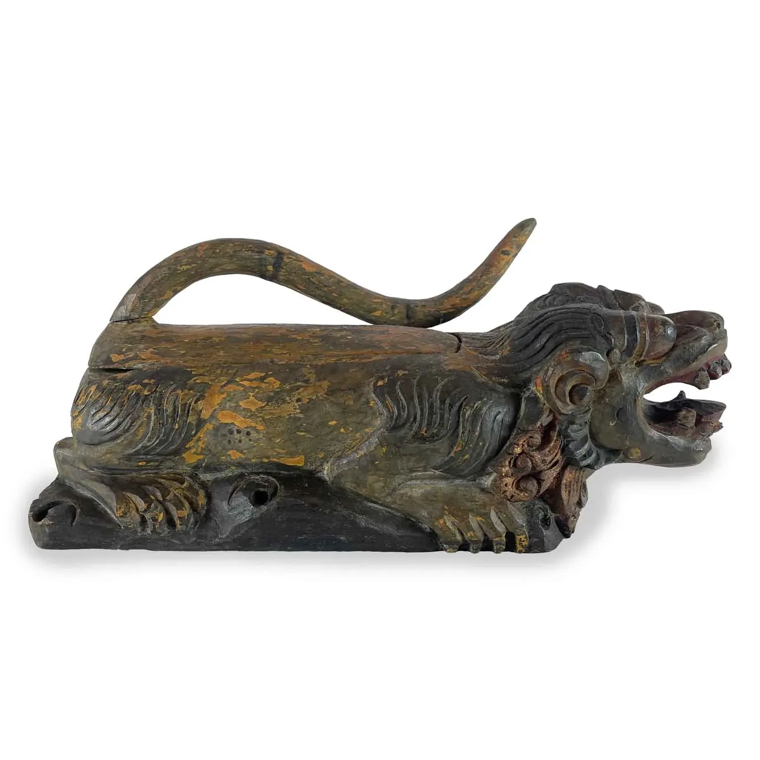 Indochińska rzeźba przedstawiająca Bestię