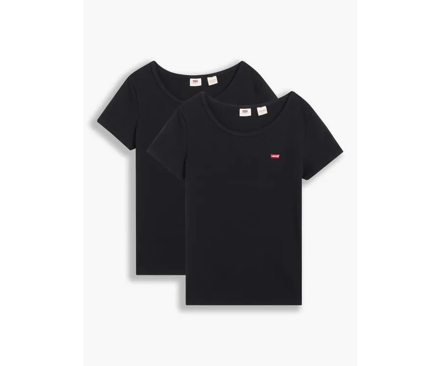 obrazek 1 Levi's® Komplet 2 t-shirtów The Perfect 74856-0006 Czarny Regular Fit