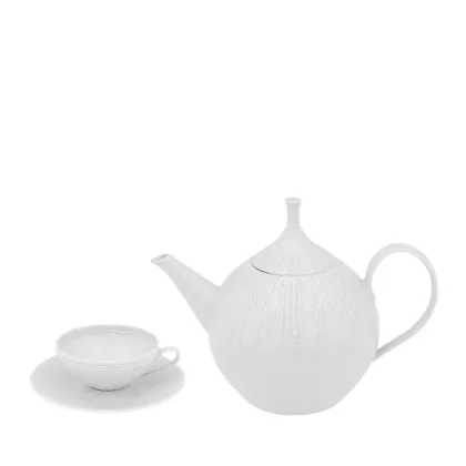 Zdjęcie Duży porcelanowy zestaw do herbaty z wyjątkowej kolekcji Mar - Vista Alegre