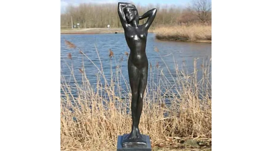 obrazek 1 Fantastyczna rzeźba do ogrodu "Zrelaksowana kobieta"