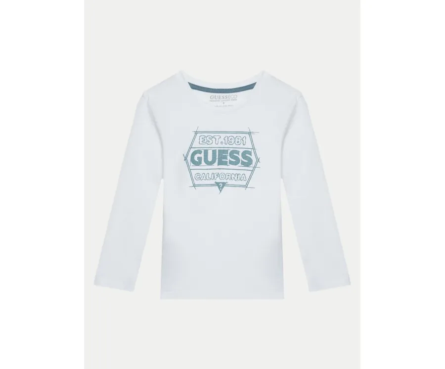 obrazek 1 Guess Bluzka N5RI26 K8HM4 Biały Regular Fit