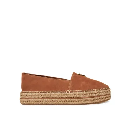 Zdjęcie Tommy Hilfiger Espadryle Suede Platform Espadrille FW0FW08586 Brązowy